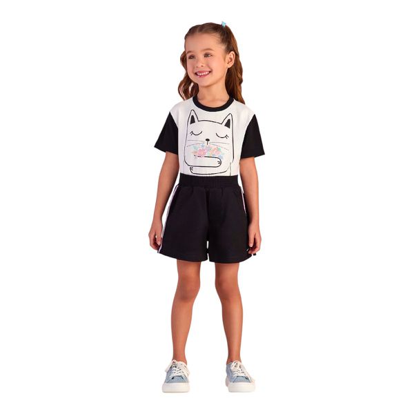 CONJUNTO INFANTIL MON SUCRÉ GATO 8026234 