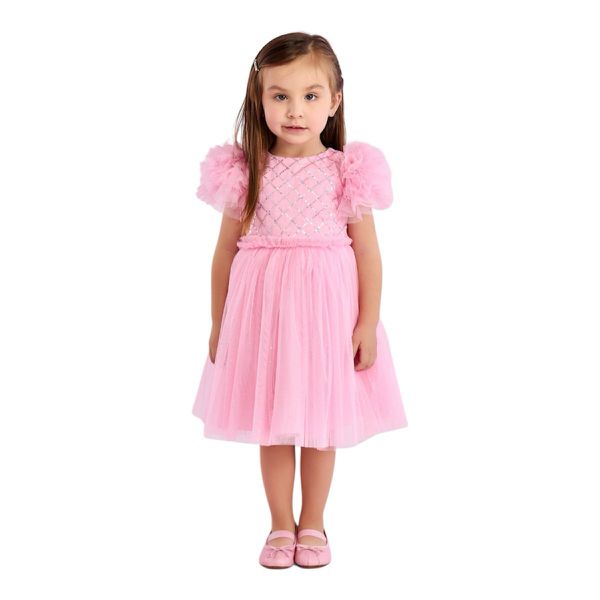 VESTIDO INFANTIL ROSA PETIT CHERIE 3126294 Rosa