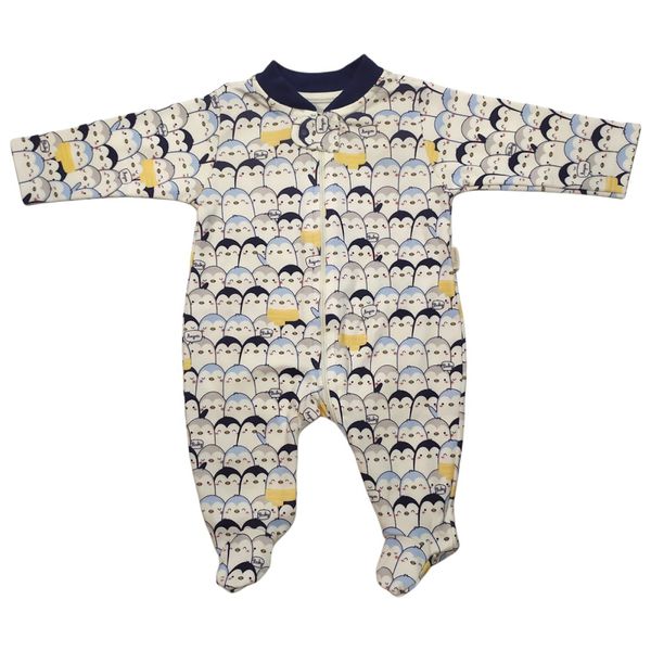 MACACAO ZÍPER INFANTIL ESTAMPADO SUEDINE ANJOS BABY 222110 Marinho