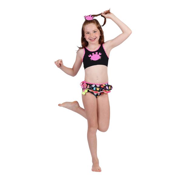 BIQUINI INFANTIL SIRI KIDS CROPPED LARISSA PATCHWORK SIRI 38034