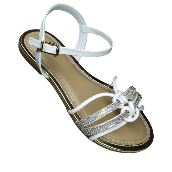 SANDÁLIA INFANTIL PAMPILI CHERRIE 409235 Branco