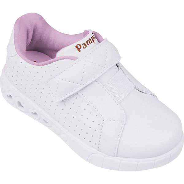 TÊNIS INFANTIL LUZINHA PAMPILI SNEAKER BRANCO 670016