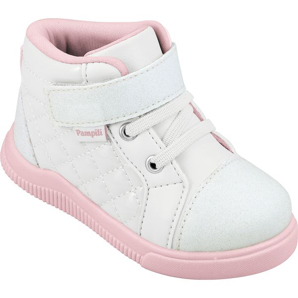 .TÊNIS CANO ALTO PAMPILI INFANTIL MENINA POM POM 69903