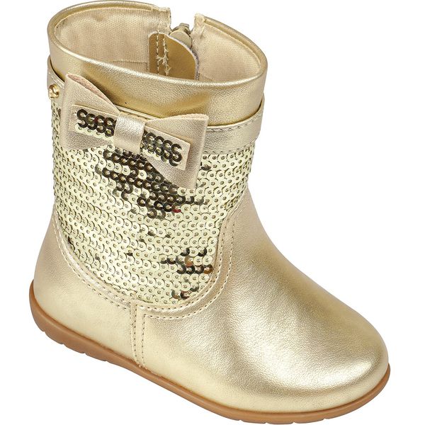 BOTA INFANTIL PAMPILI JUJUBA DOURADO 367150