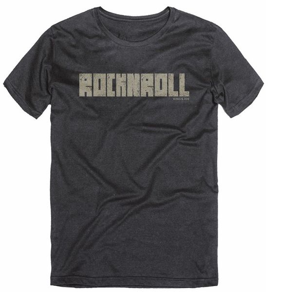 CAMISETA INFANTIL TSHIRT ROCK N ROLL PRETO KING&JOE 4878 Preto