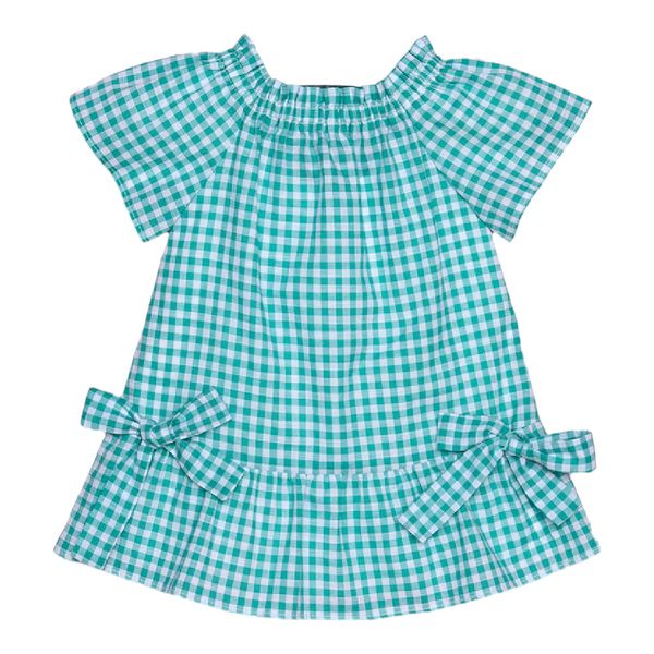 VESTIDO MON SUCRE XADREZ BEBÊ VERDE RELAX DAY 3125042