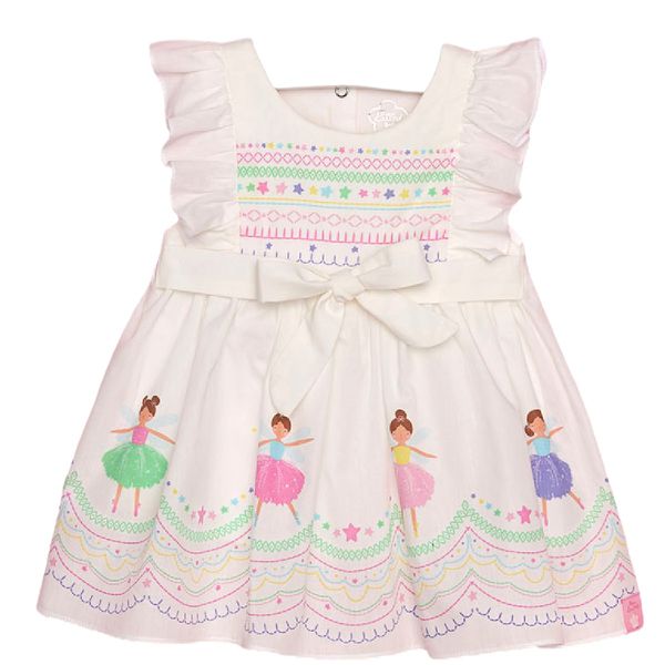 VESTIDO BEBÊ VERAO MON SUCRÉ BRANCO BALLET 3125064