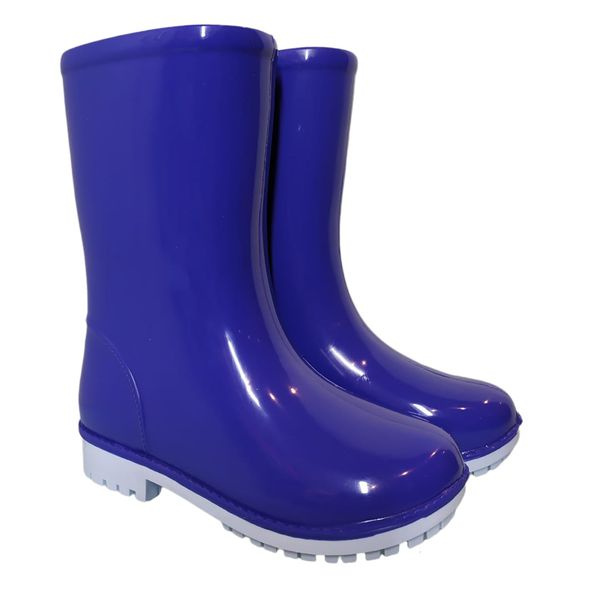 GALOCHA INFANTIL IMPERMEÁVEL SETE LÉGUAS WORLD COLORS 99008 Azul