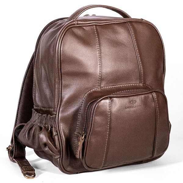 Mochila em Couro Ávila Marrom Social