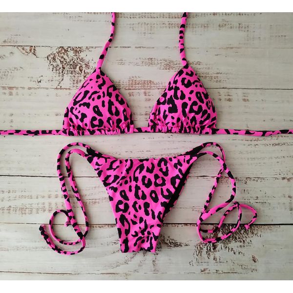 New Lacinho Animal Print Rosa