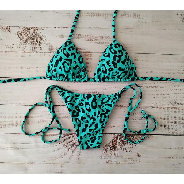 New Lacinho Animal Print Verde