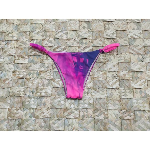 Calcinha Com Regulagem Tie Dye Goiaba 
