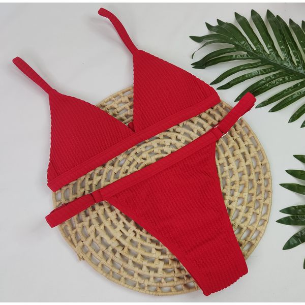 Conjunto Ivy Twister Vermelho