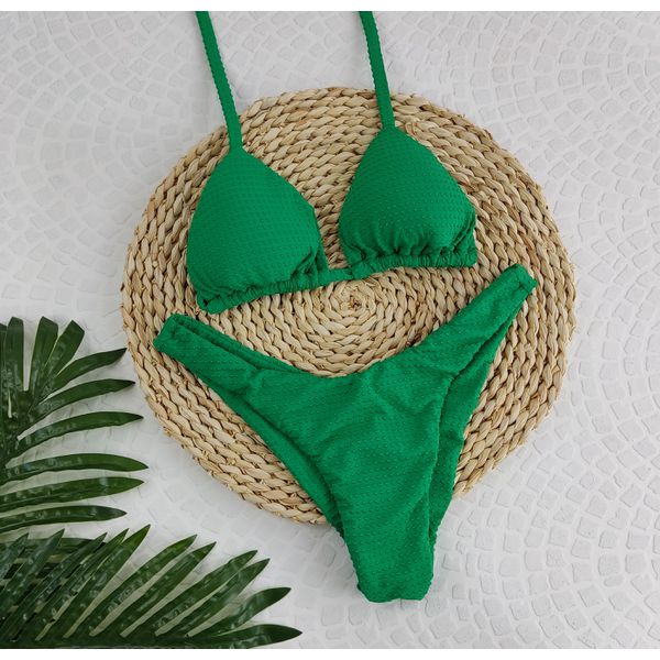 Conjunto Liz Dots Verde Bandeira