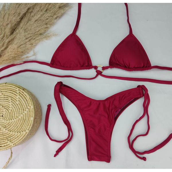 Conjunto Manu Vinho Trilobol