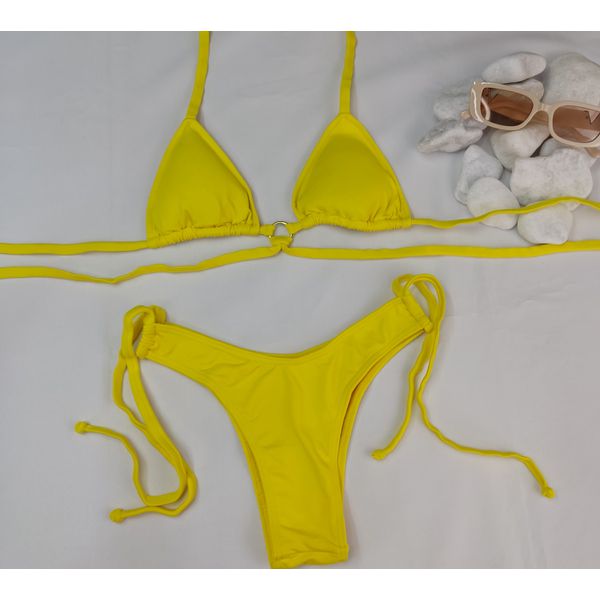 Conjunto Manu Amarelo Liso