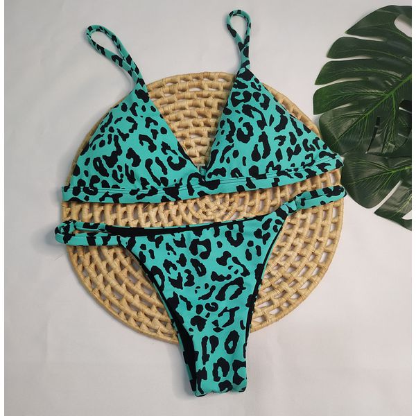 Conjunto Regulagem Animal Print Verde