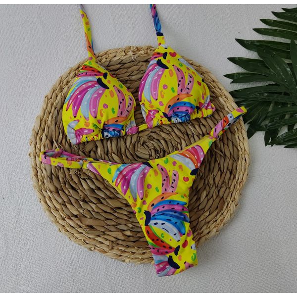 Conjunto Summer Bananinha Amarelo