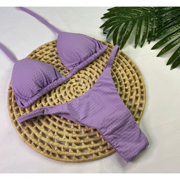 Conjunto Summer Dots Lavanda