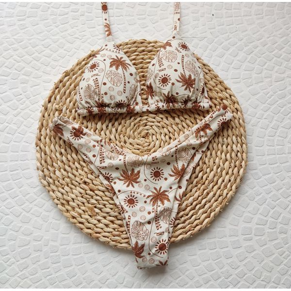 Conjunto Liz Coqueiro Marrom