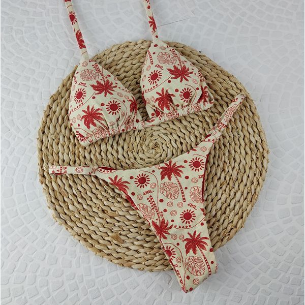 Conjunto Summer Coqueiro Vermelho