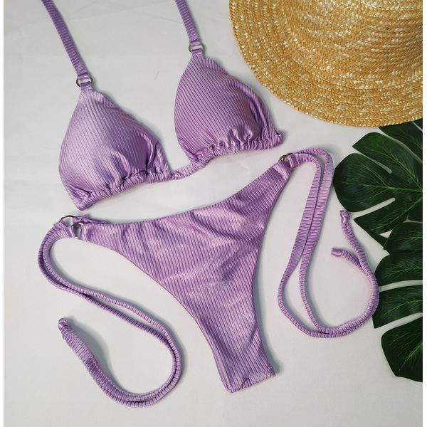 Lacinho Argolas Lavanda