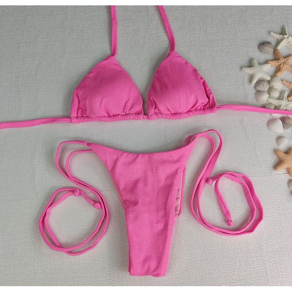 Lacinho Summer Lurex Rosa Bebê