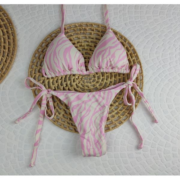 Lacinho Summer Zebra Rosa bebê