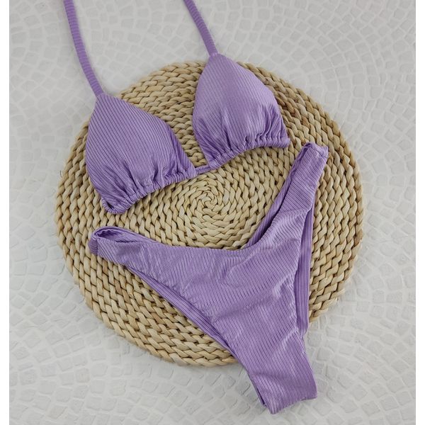 Conjunto Liz Lavanda Canelado
