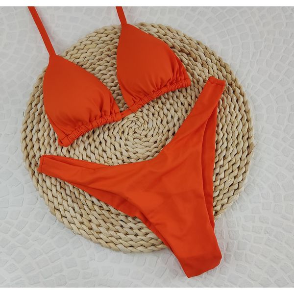 Conjunto Liz Laranja Liso