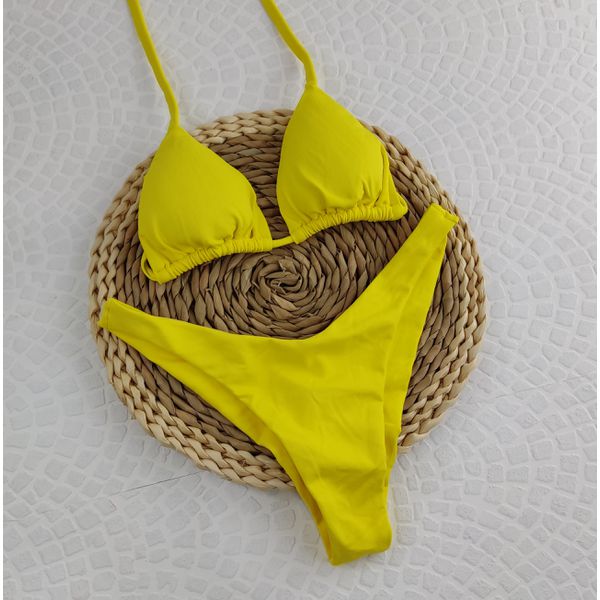 Conjunto Liz Amarelo Liso