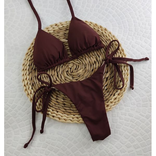 Lacinho Summer Marrom Liso