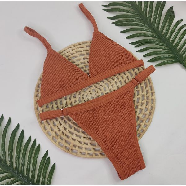 Conjunto Ivy Twister Terracota