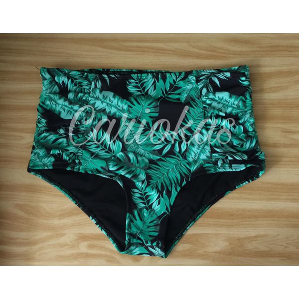 Hot Pant Florido Verde