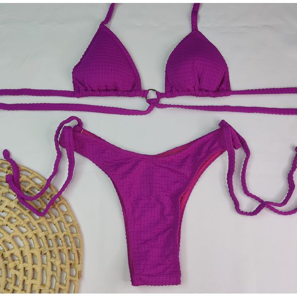 Conjunto Manu Dots Lilás