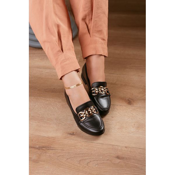 MOCASSIM LOAFER CORRENTE LUXO_109 - PRETO