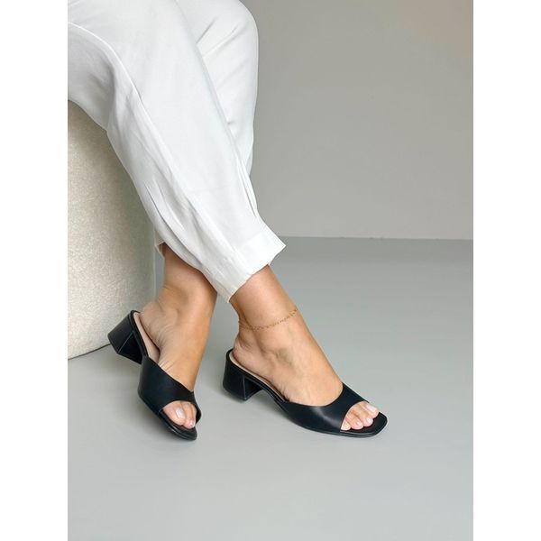 Tamanco Tira 5 cm_3351- Preto