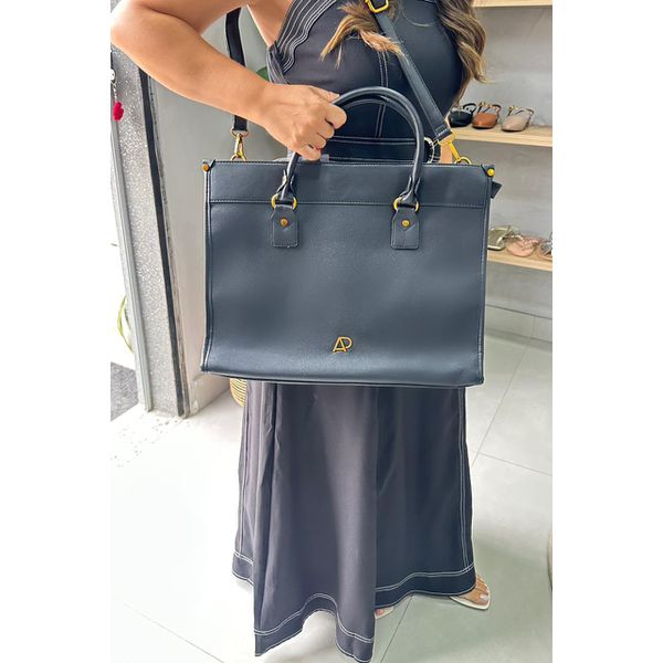 Bolsa Pasta Notebook com alça removível_3405- Preto