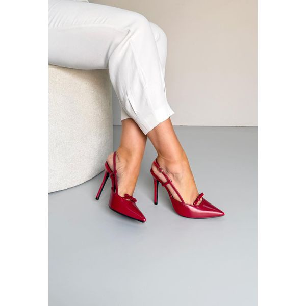 Scarpin Lacinho 12 cm_3440- Vermelho