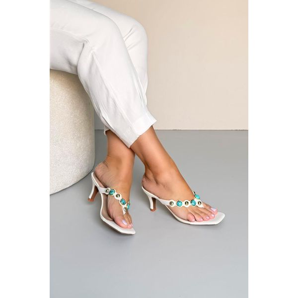 Tamanco Dedo Pedra Azul 7 cm_3456- Off