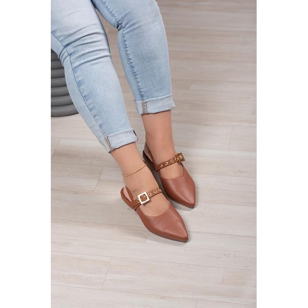 SAPATILHA SLINGBACK FIVELA ILHÓS_485 - CARAMELO