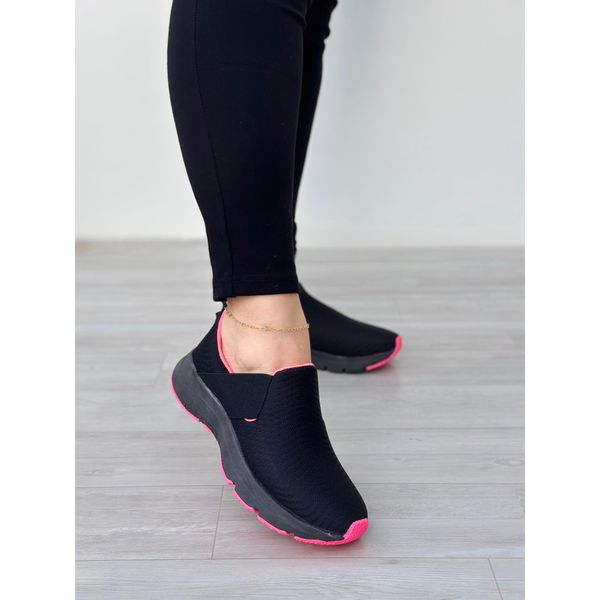 Tênis Academia SK750_610- Preto/ Pink