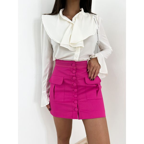 Eucalypt mira online leather mini skirt