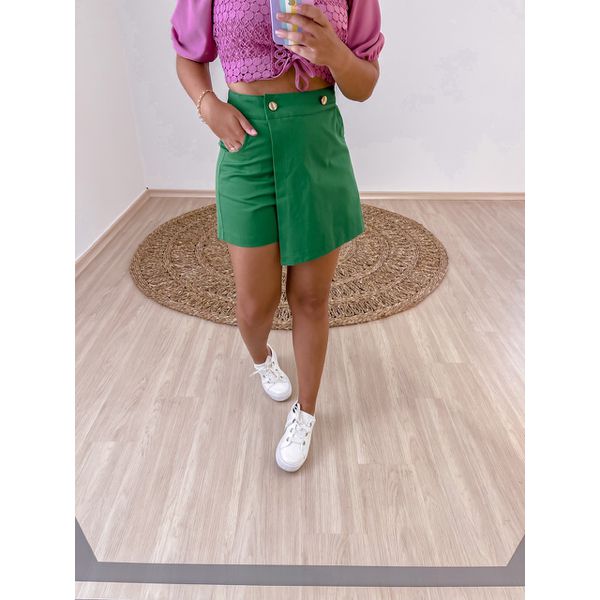 Short Saia Naila Verde