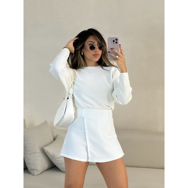 BLUSA CÁTIA MANGA LONGA OFF