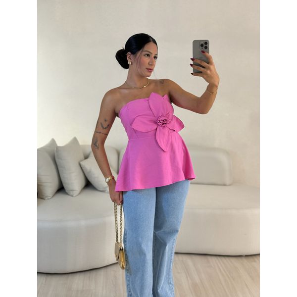 BLUSA FERNANDA 02 TOMARA QUE CAIA PINK