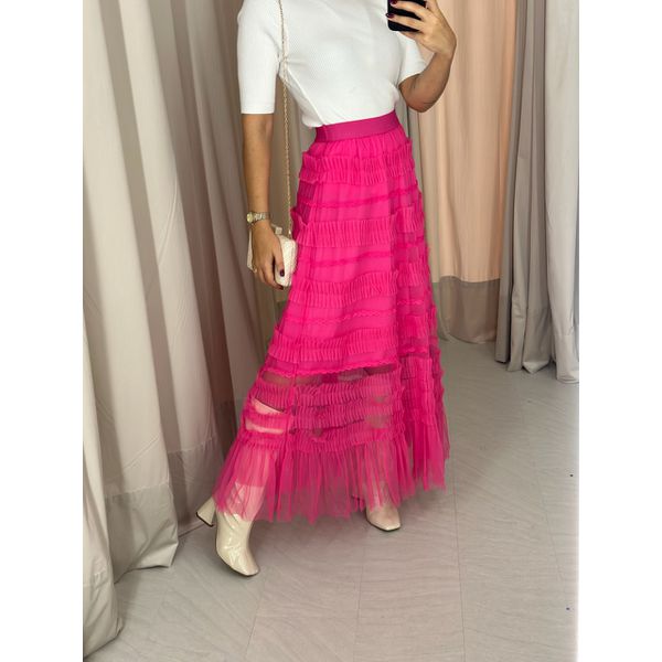 SAIA LUNA TULE PINK