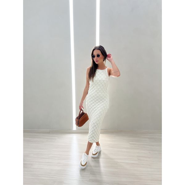 Vestido tricot com tenis cheap