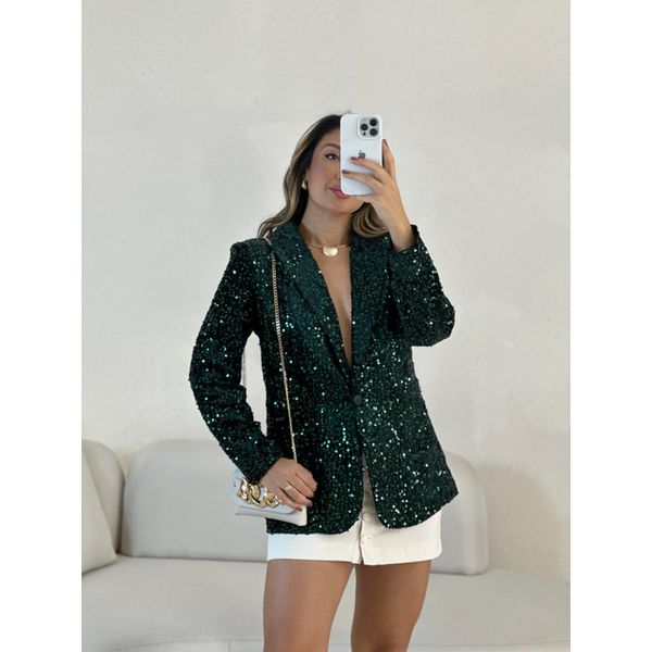 BLAZER LETÍCIA PAETÊ VERDE