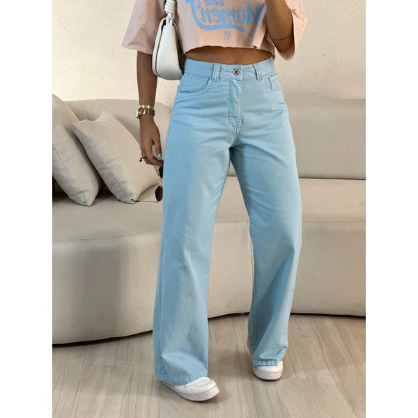 CALÇA MAIARA JEANS BABY BLUE